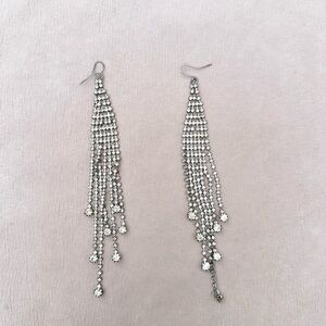 Elegant Silver Dangle Earrings
